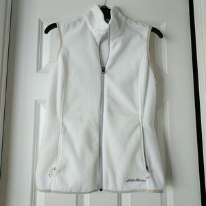 Women's Eddie Bauer fleece vest. Size S.